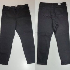 NWT Cotton On Womens Plus Size 18 Jeans Adriana Skinny High  Black